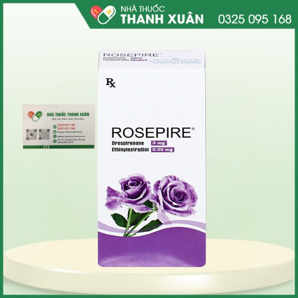 ROSEPIRE - Thuốc tránh thai hằng ngày